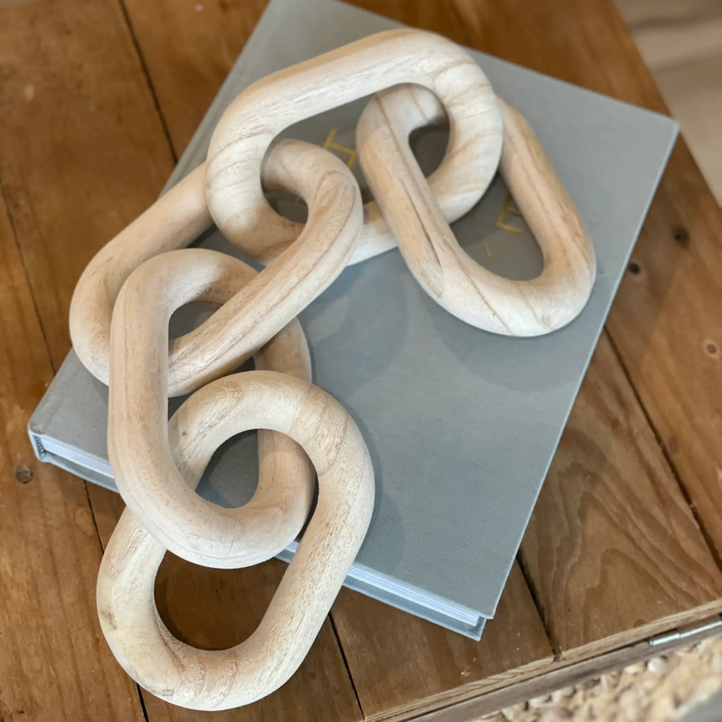 * Wood Chain Link