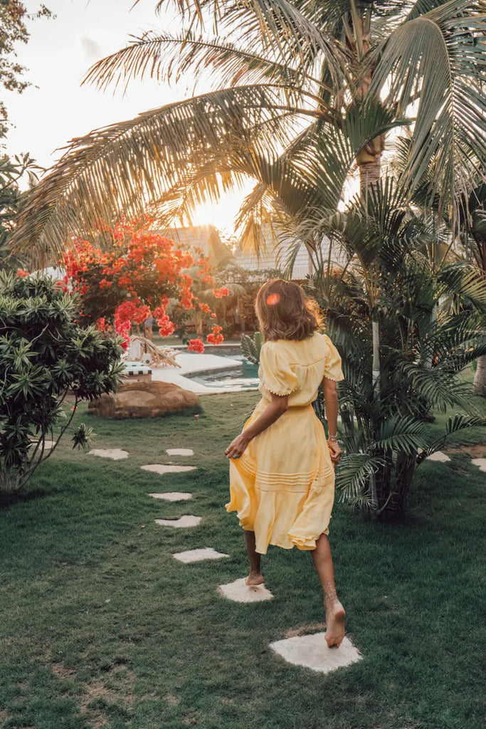 Monaco Dress - Golden Haze