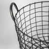 Round Iron Basket with handles