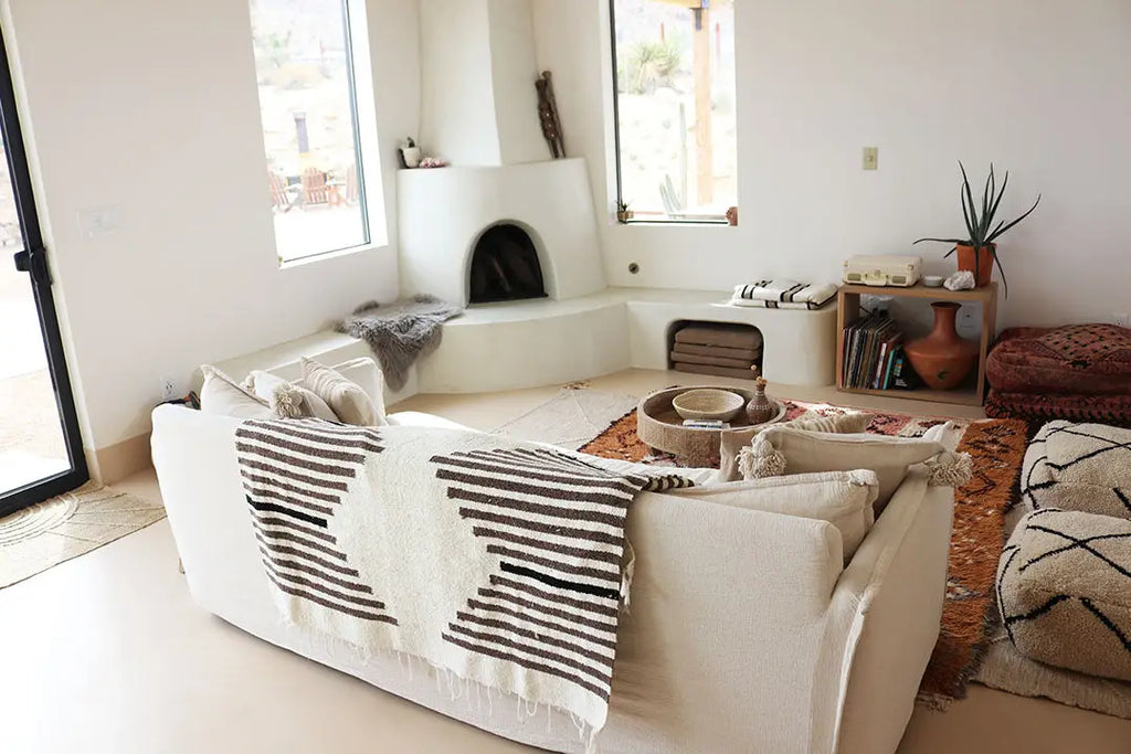 * Flow (Crema) // Handwoven Blanket