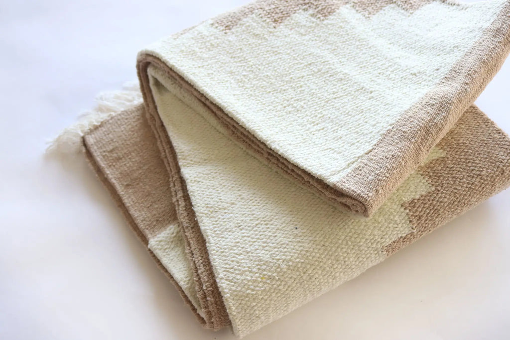 * Adobe (Sandstone) XL // Handwoven Blanket