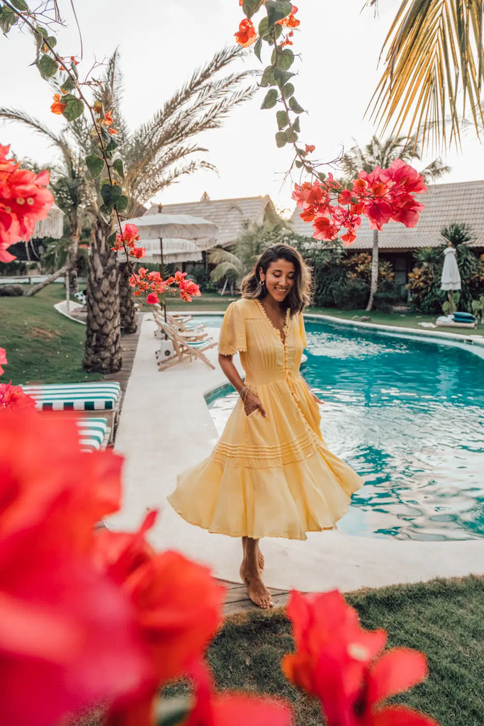 Monaco Dress - Golden Haze