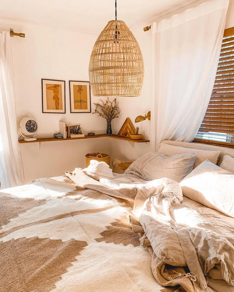 * Adobe (Sandstone) XL // Handwoven Blanket