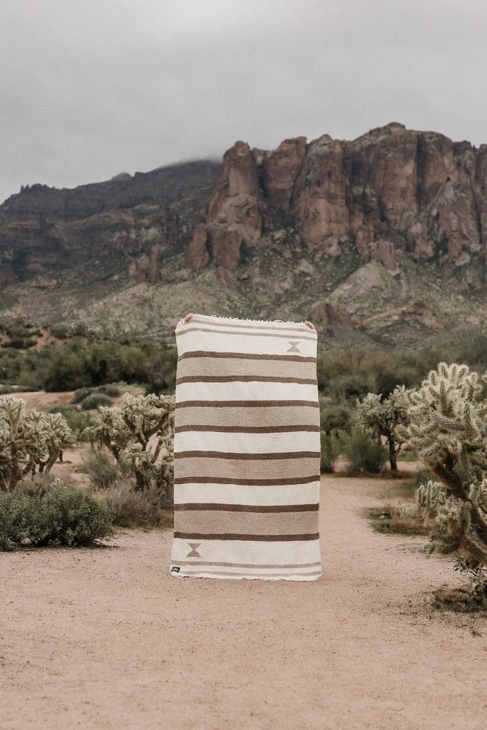 * Sandstone Lines 2.0 // Handwoven Blanket