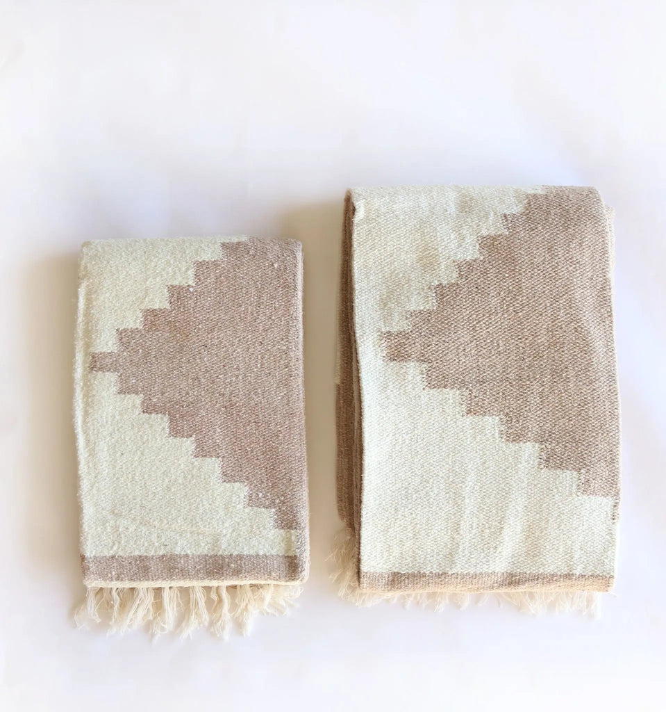 * Adobe (Sandstone) XL // Handwoven Blanket