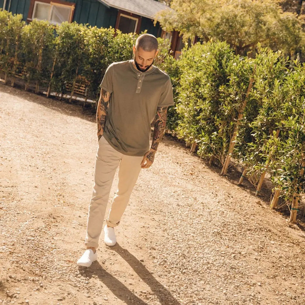 Mens - Baja Slip On Classic - White