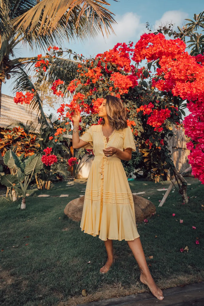 Monaco Dress - Golden Haze