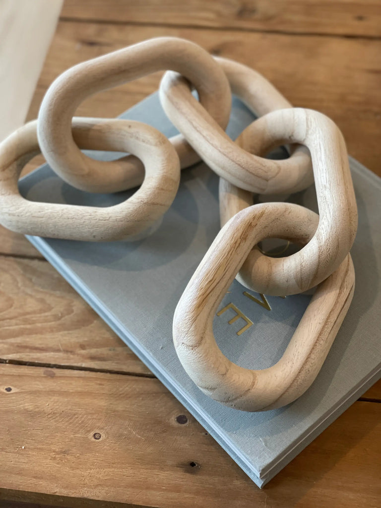 * Wood Chain Link