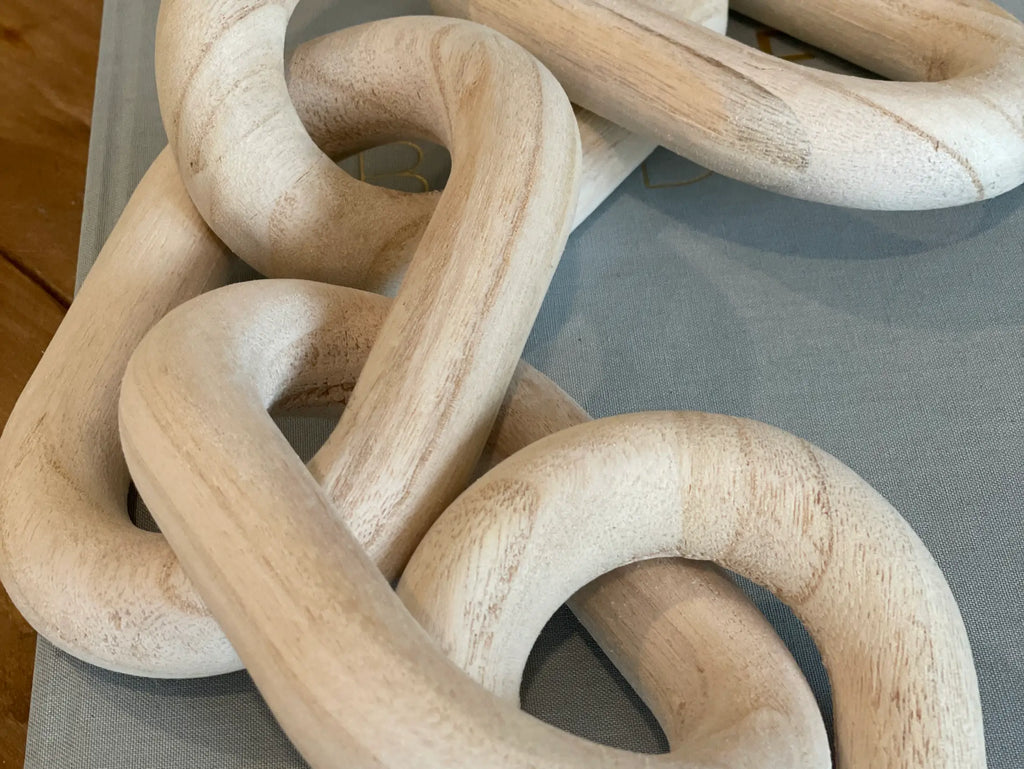 * Wood Chain Link