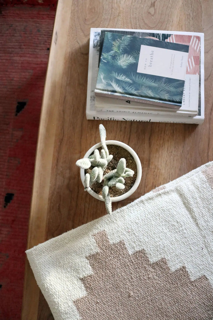 * Adobe (Sandstone) // Handwoven Blanket