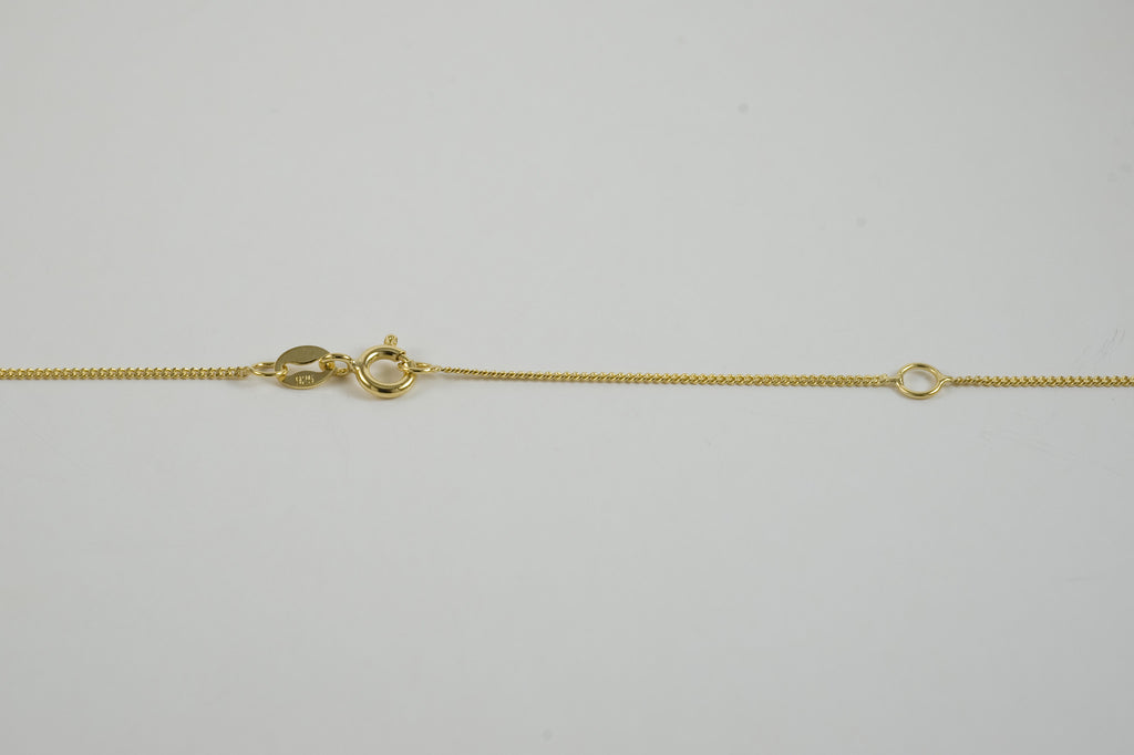 DBL Bar Necklace - YELLOW GOLD
